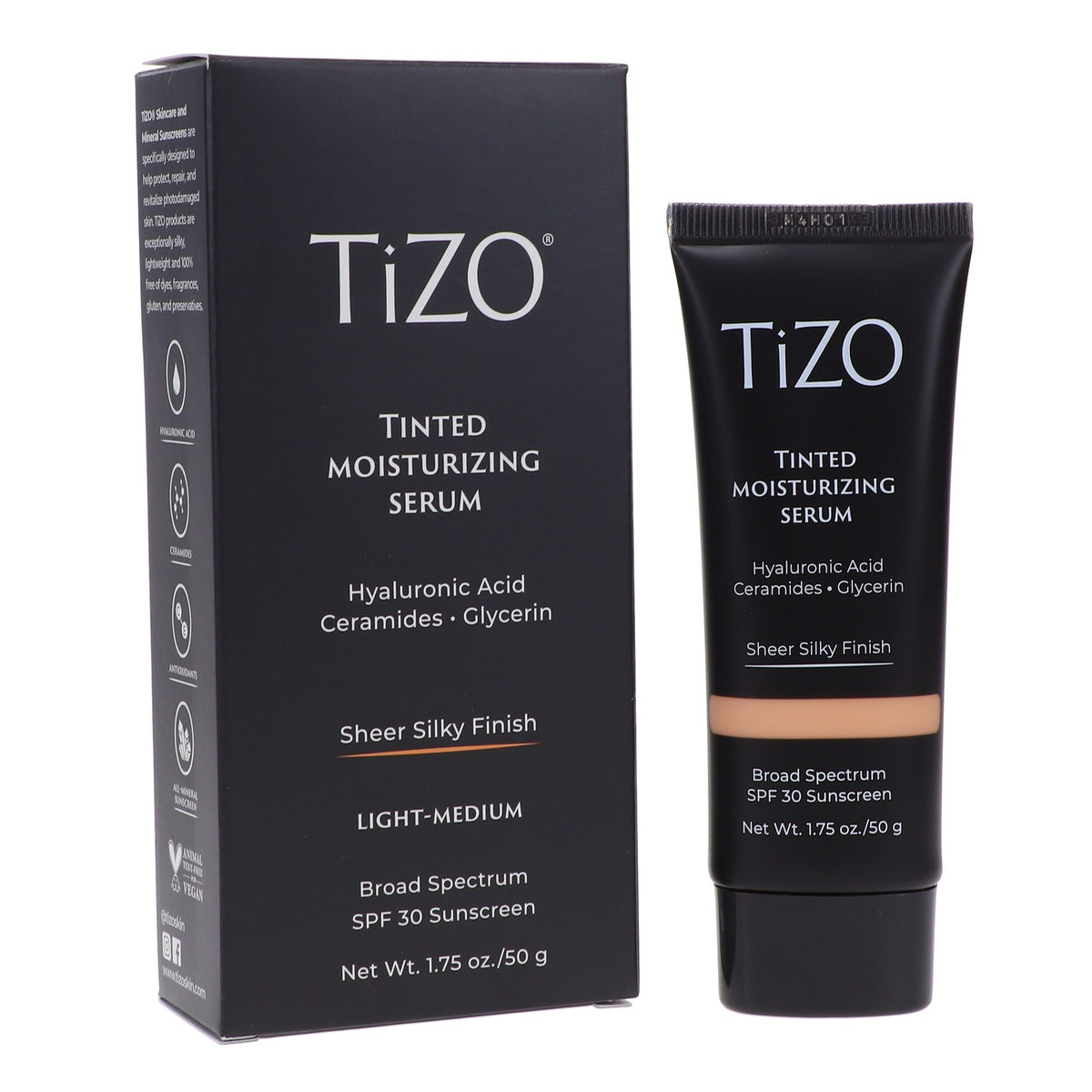 Tinted Moisturizing Serum SPF 30 Light-Medium 1.75 oz - Hydrating Skin Protection