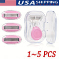 Women Manual Razor Hair Remover for Legs & Armpits with Soap Head - Unbranded