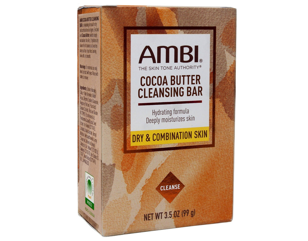 Cocoa Butter Cleansing Bar for Dry & Combination Skin - Pack of 5