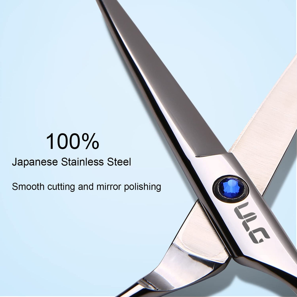 Professional 6.5 Inch Hair Cutting Scissors for Barbers and Home Use