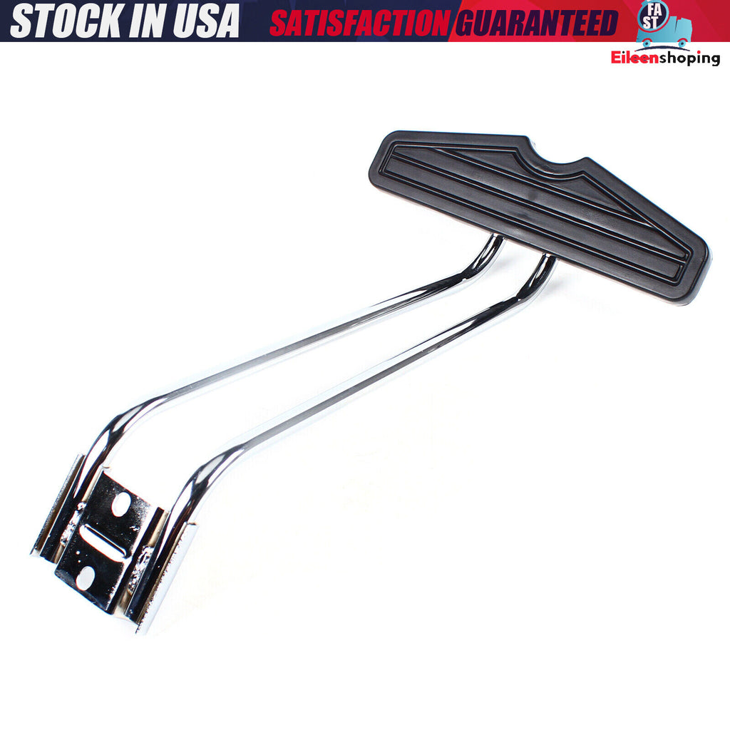 Salon Chair Foot Rest for Hydraulic Barber & Styling Chairs - Black