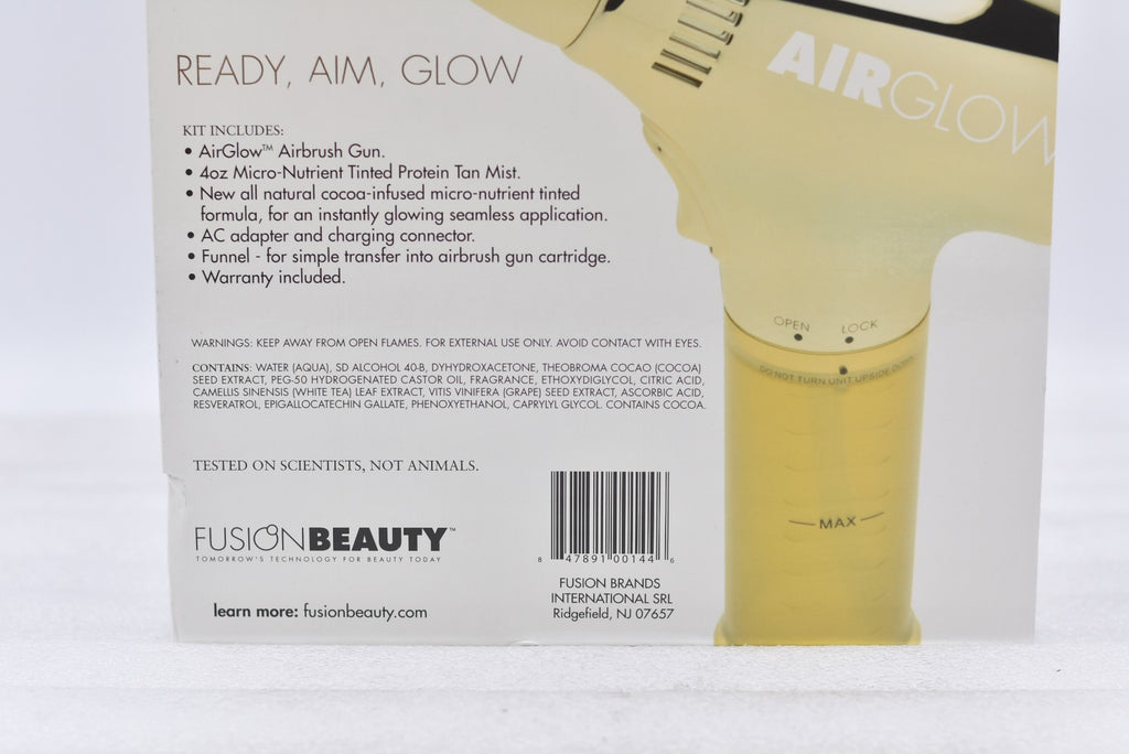 Airbrush Spray Tan Kit with Tinted Micro-Nutrient Mist & Accessories