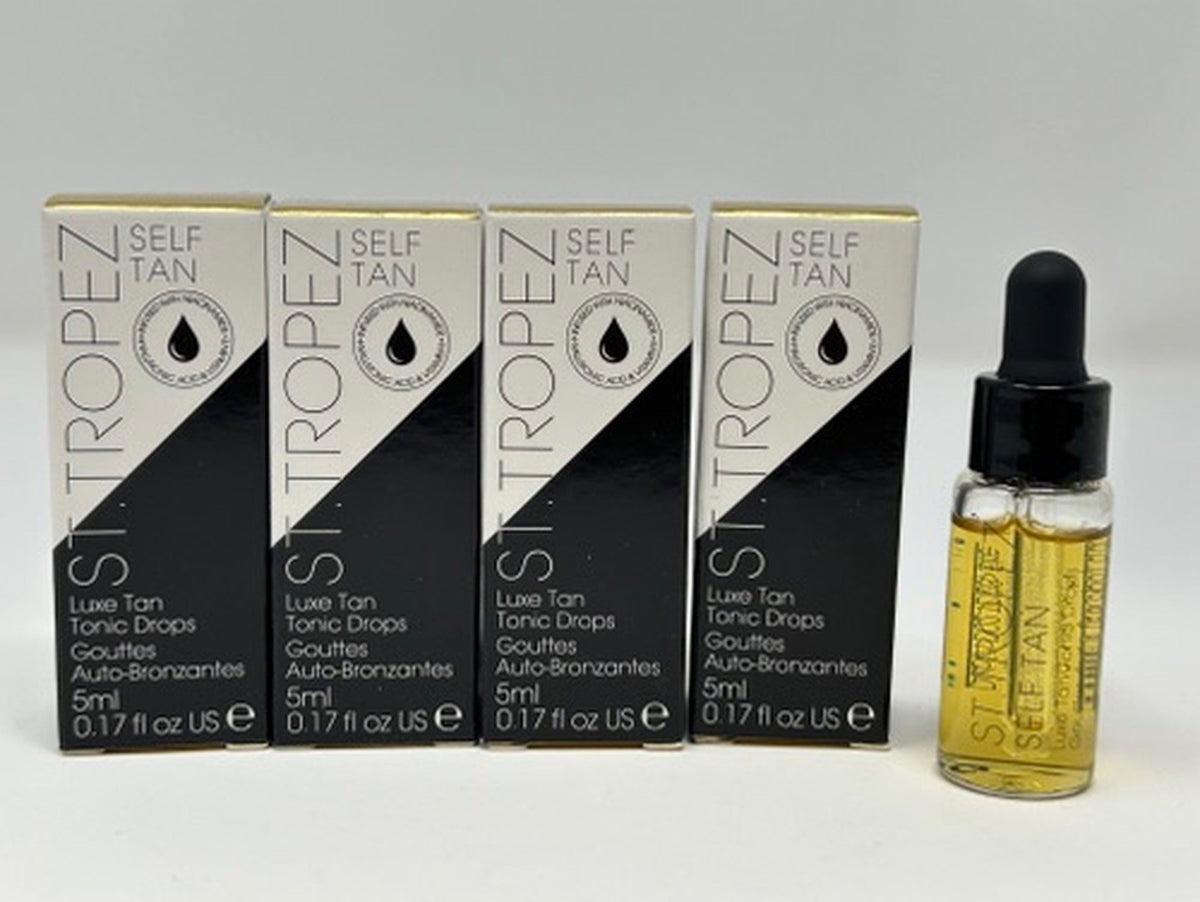 Self Tanner Drops Travel Size 8 Pack - Glow & Tan Enhancing Serum