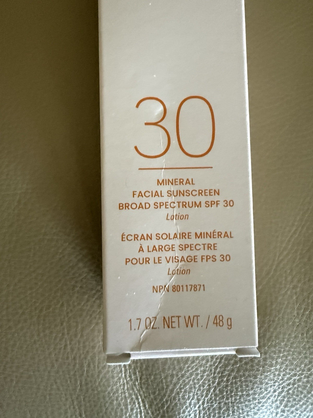 Mineral Facial Sunscreen SPF 30 Moisturizer - Broad Spectrum, Hydrating