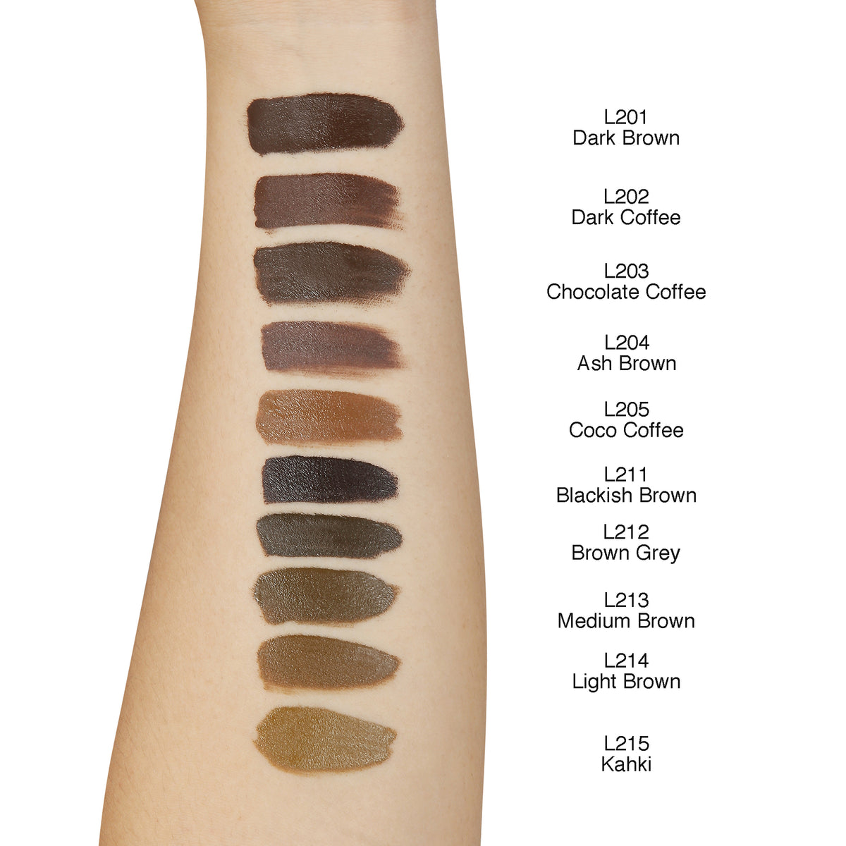 Permanent Makeup Pigment Ink Set for Eyebrow & Lip 10ml – Organic Nano Pigment