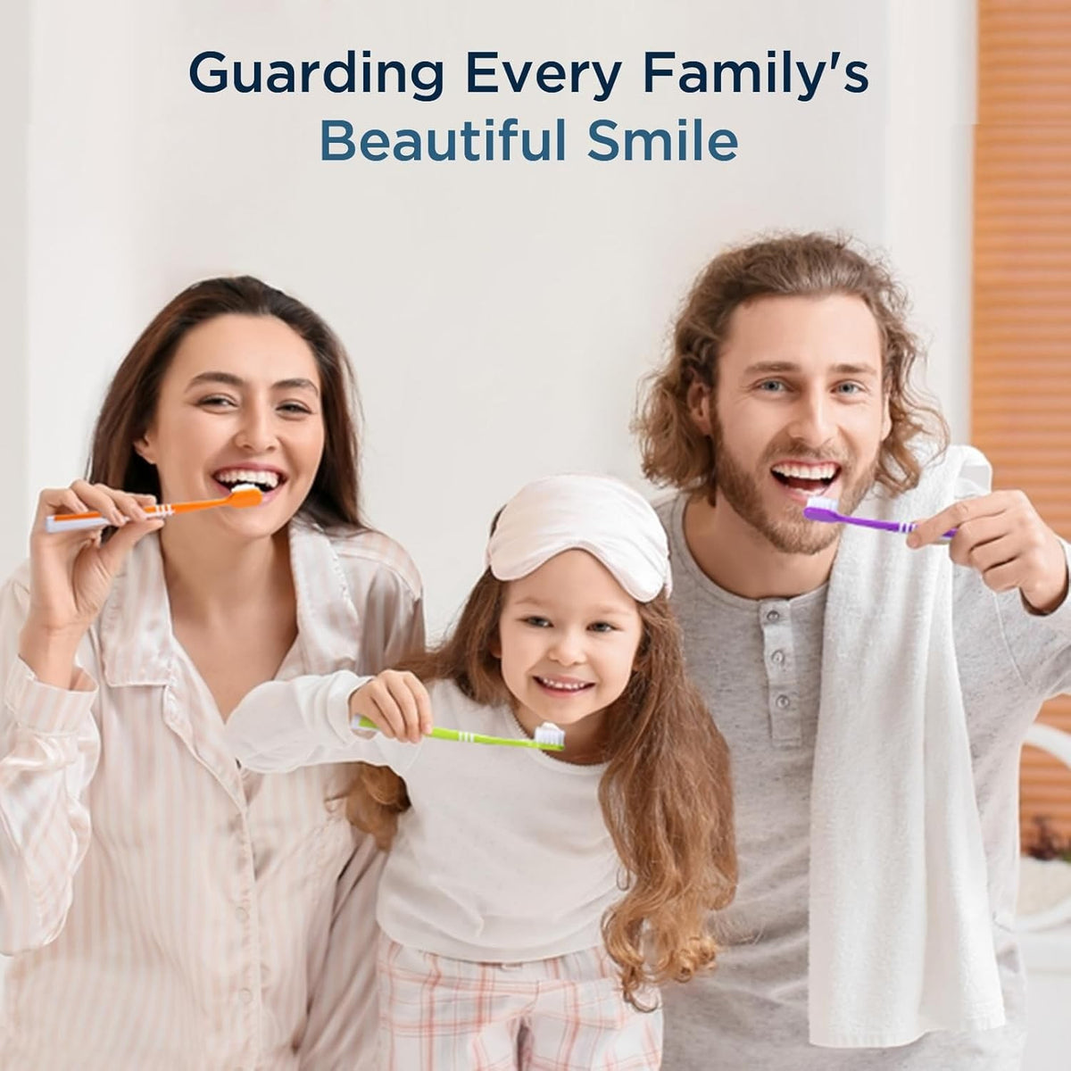 Extra Soft Toothbrush for Sensitive Gums, Wide Head & Gentle Bristles