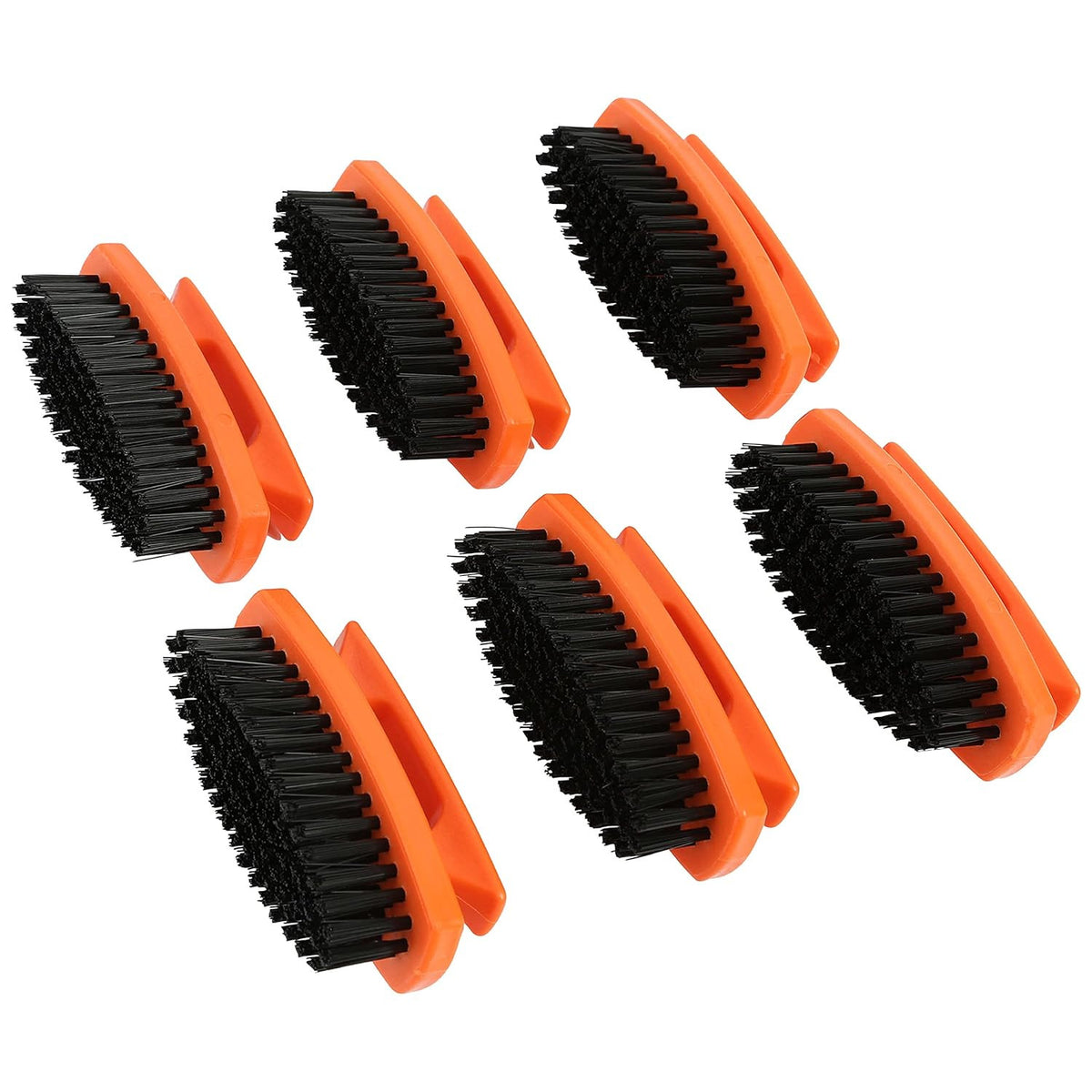 Nail & Hand Scrub Brush Set - 6 Pack Stiff Bristle Nail Cleaning Tools
