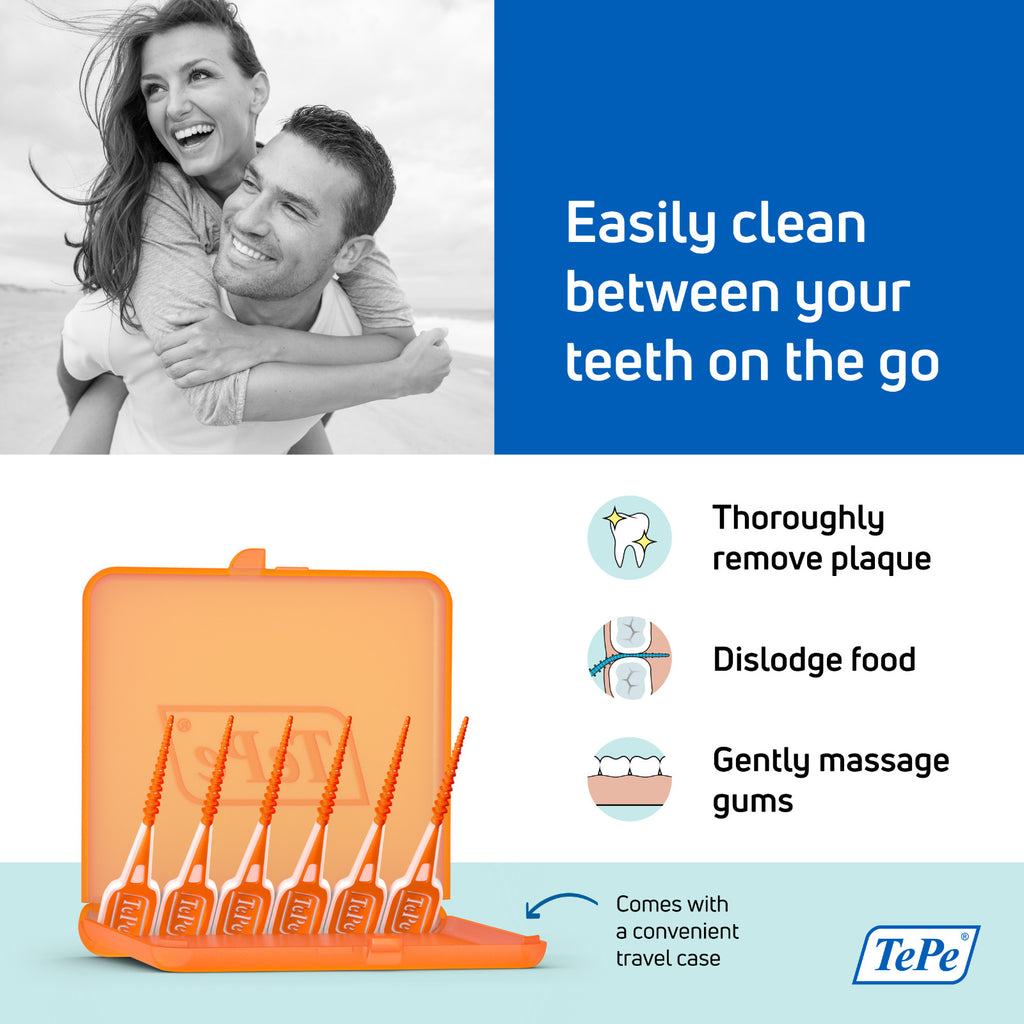 Dental Floss Picks 36-Pack - Conical Design for Narrow & Wide Spaces