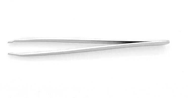 Stainless Steel Slant Tip Tweezers - Professional Personal Care Tool