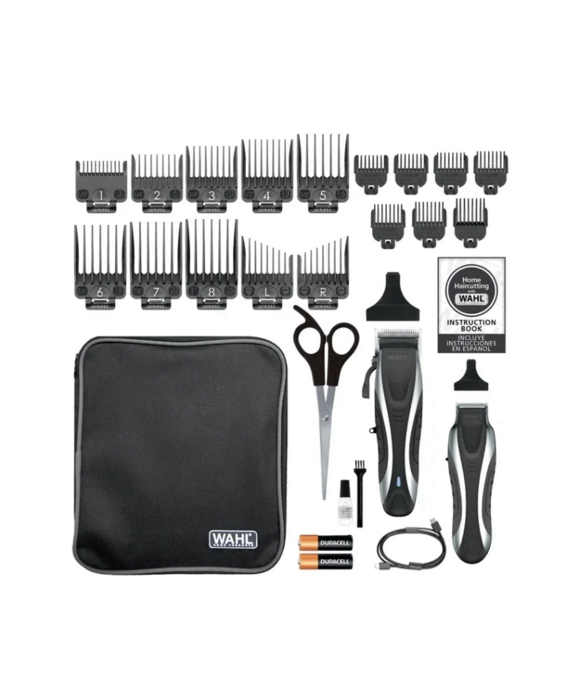 Cordless Rechargeable Hair Clipper Kit for Home Use - Wahl Li-Ion Max