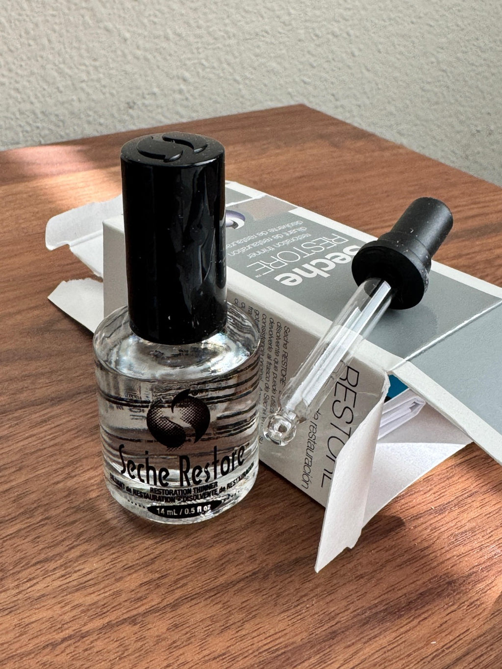 Nail Polish Thinner for Thickened Lacquer - 0.5oz Nail Polish Remover