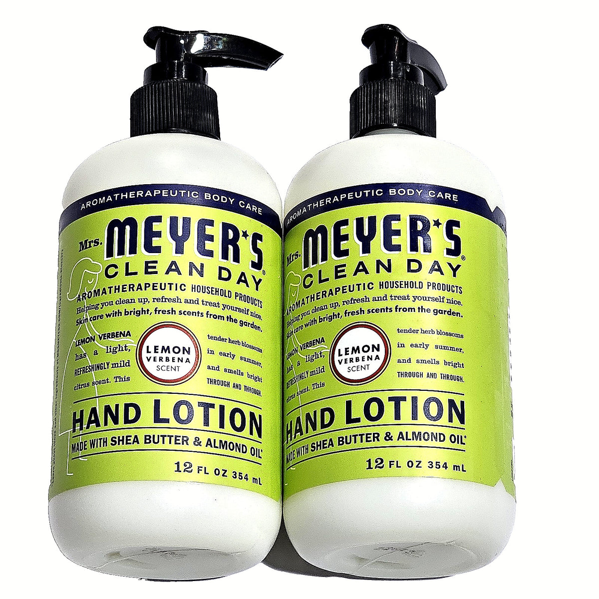 Mrs. Meyer’s Lemon Verbena Hand Lotion - 2 Pack, 12oz Each