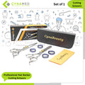 Professional Hair Cutting Scissors Set with Leather Case - Hairdresser Barber Tools