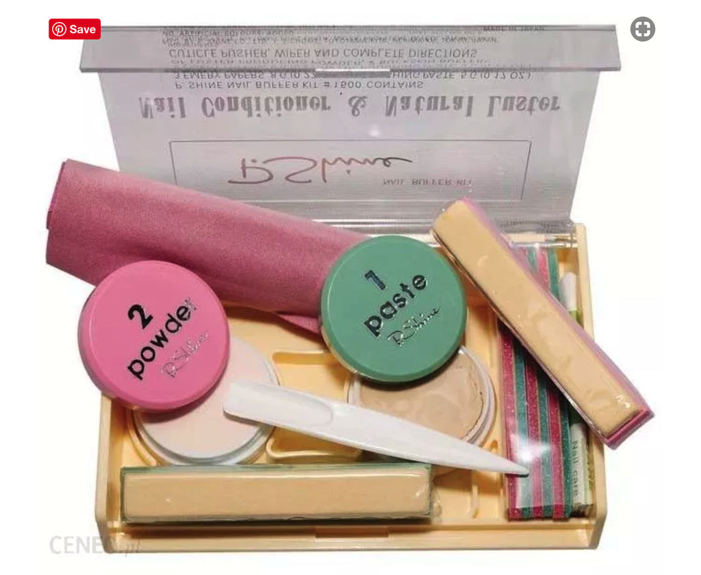 Japanese Manicure Kit Natural Glossy Nails No Polish No Lamp