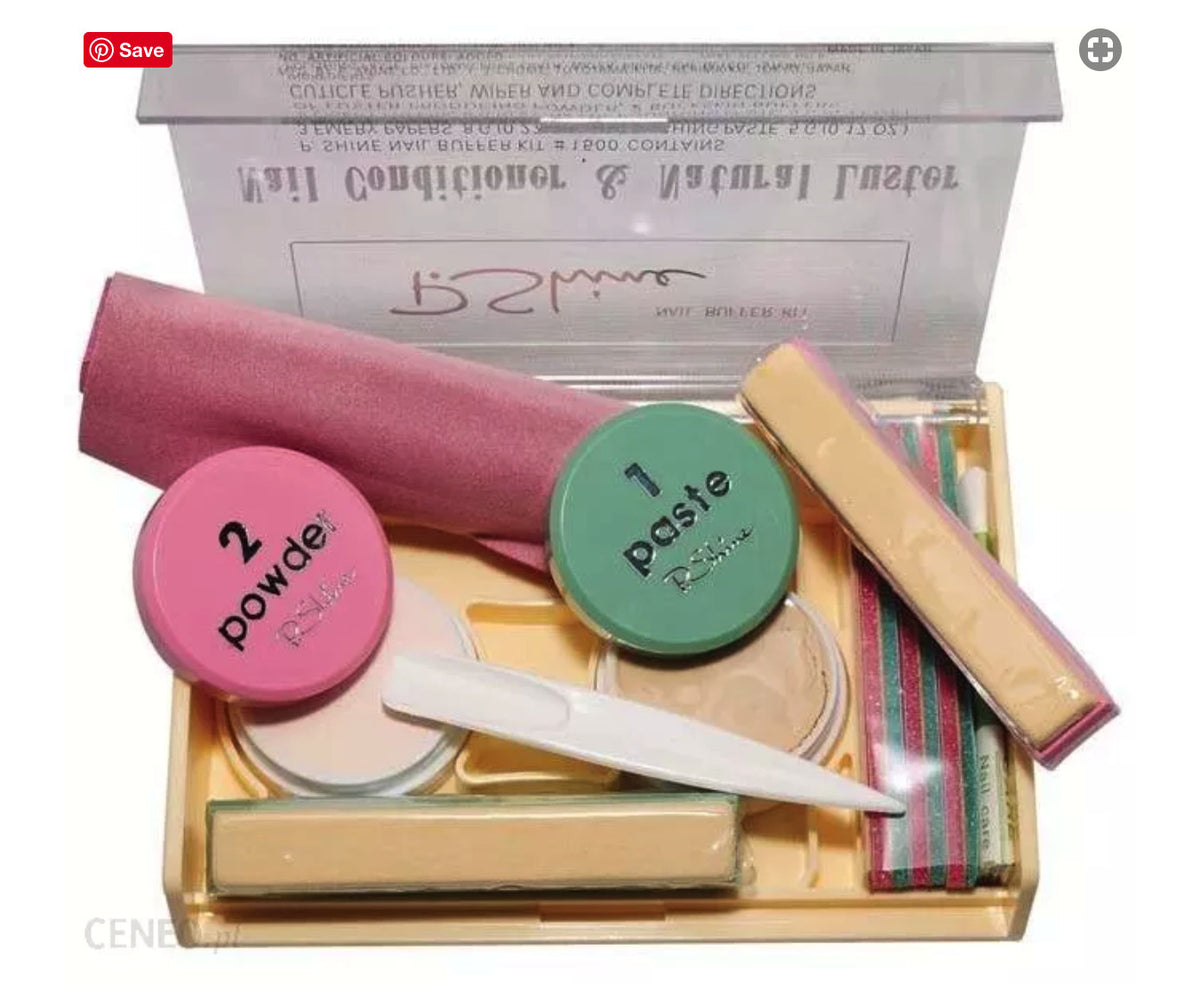 Japanese Manicure Kit Natural Glossy Nails No Polish No Lamp
