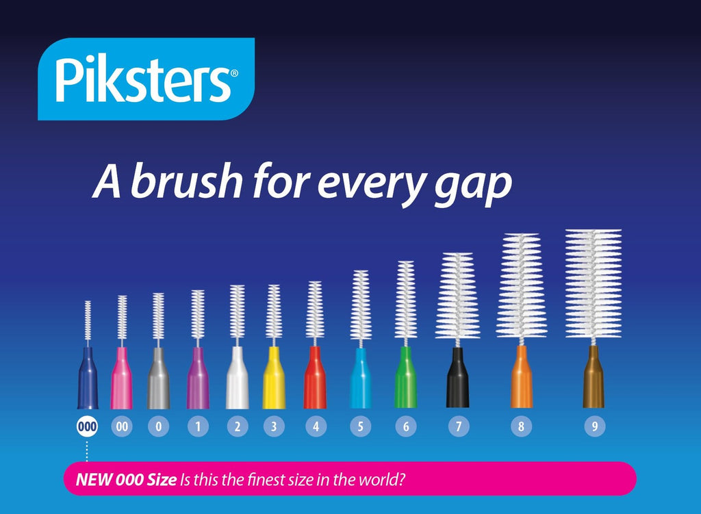 Interdental Brushes 40 Pack Large Gaps Tooth Cleaner Reusable Oral Care