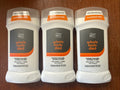 Pack of 3 Men’s Deodorant Sticks with Shea Butter & Cedar - 3 oz Each