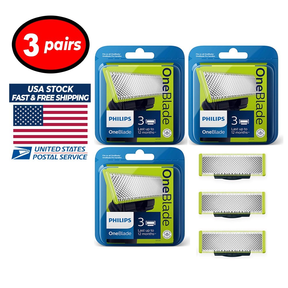 Philips Norelco Replacement Blades 3 Pack for QP230/80 Shaving Razors