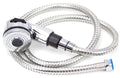 Salon Hair Sink Replacement Part Chrome Sprayer Hose for Shampoo Units