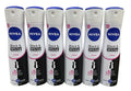 NIVEA Black & White Invisible Clear Anti-Perspirant Deodorant Spray 72H 6-Pack