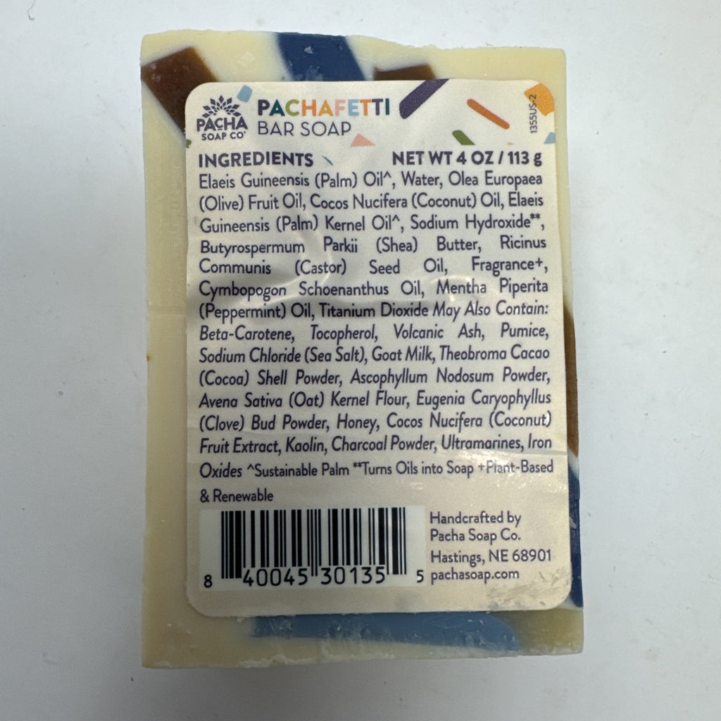 10 Pack Pachafetti Soap Bars - 4 oz Natural Bath & Body Bar