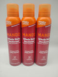 Mando Invisible Spray Deodorant - Cabin Retreat 3.6oz, 3 Cans