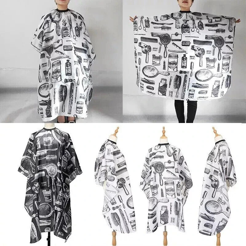 Waterproof Barber Cape for Men & Kids Hair Cutting Salon Cape