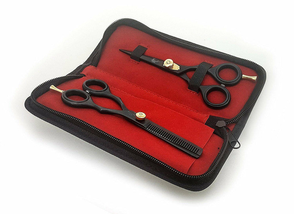 Professional Hair Cutting & Thinning Scissors - Razor Edge Barber Shears