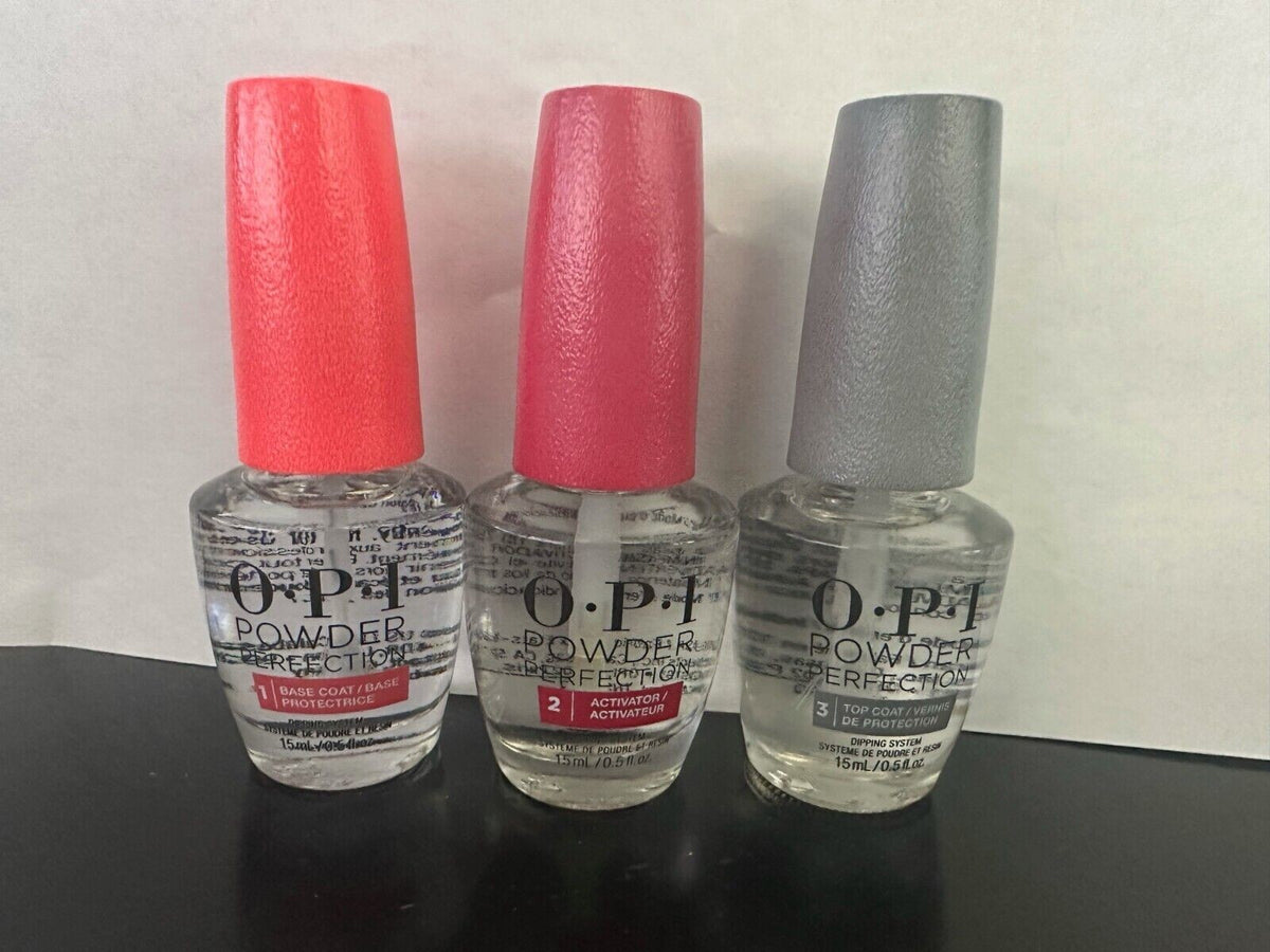OPI Dip System Liquid Essentials 3-Piece Set - Base, Activator, Top Coat 2023