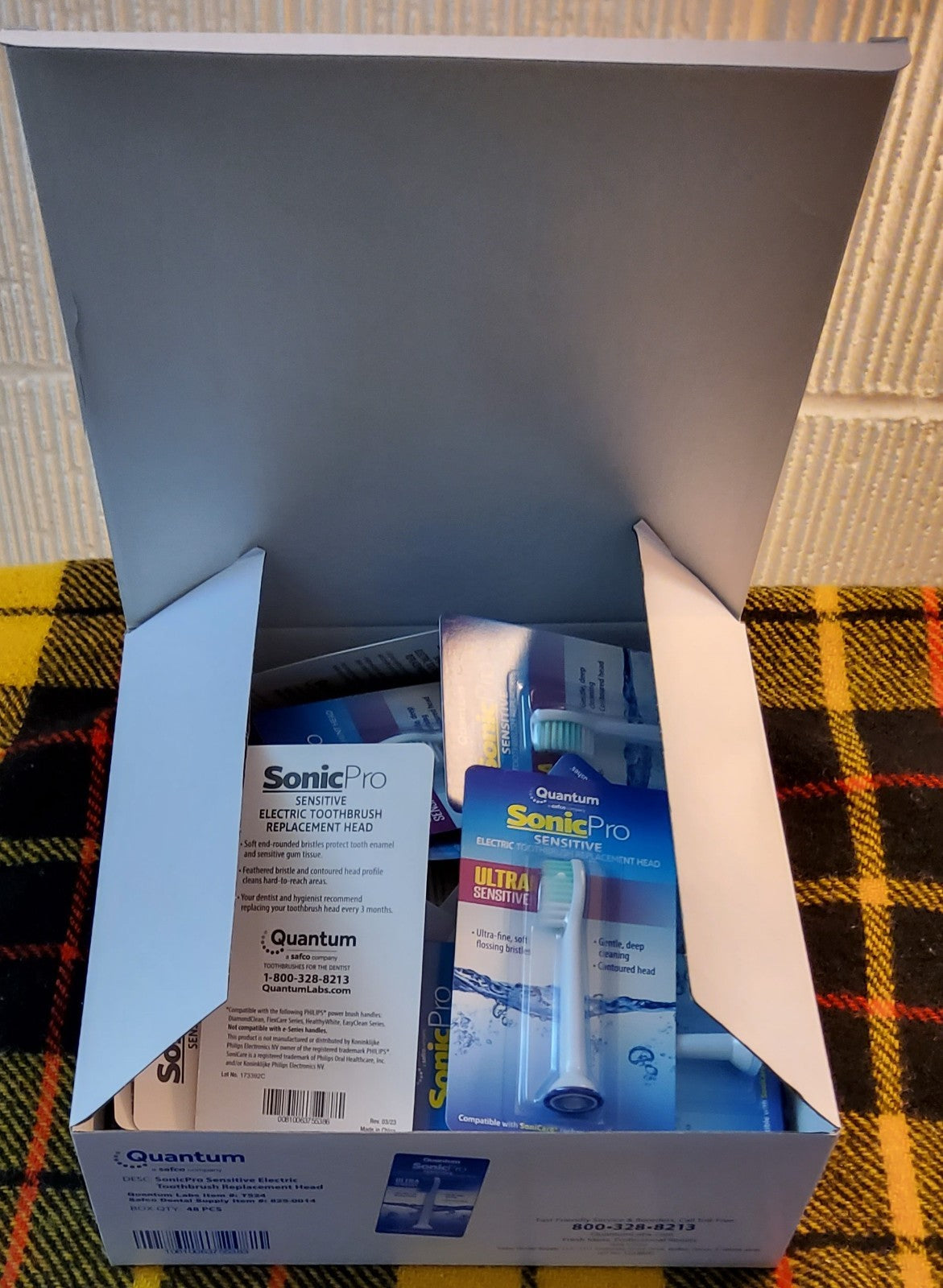 Soft Sensitive Toothbrush Heads for Philips Sonicare - Pack of 3-10
