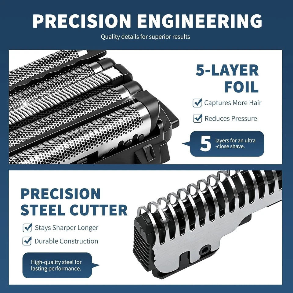 Replacement Blades for Panasonic Arc 5 Shaver - Precision & Easy Install