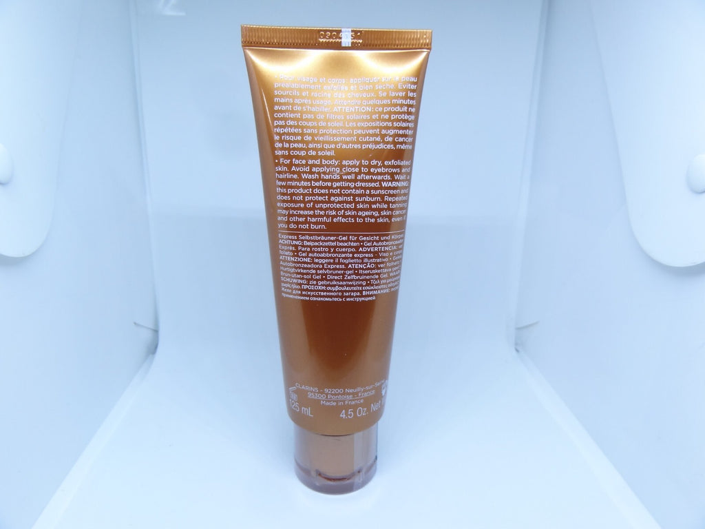 Clarins Self Tanning Instant Gel - Non-Oily, Fast Drying, Long-Lasting Tan 125mL