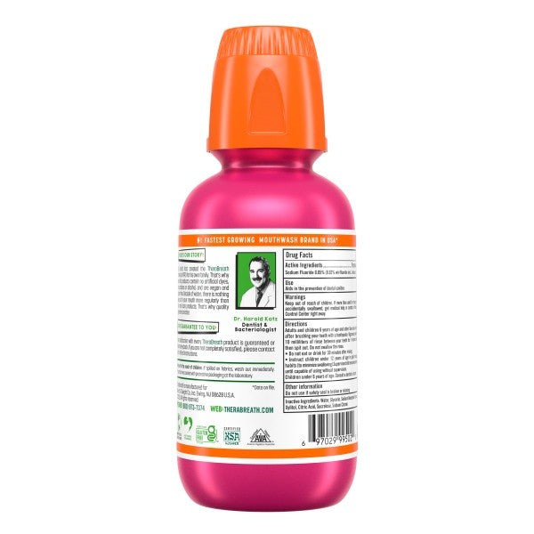 Kids Fluoride Mouthwash with Strawberry Flavor - 2 Pack, 10 fl oz