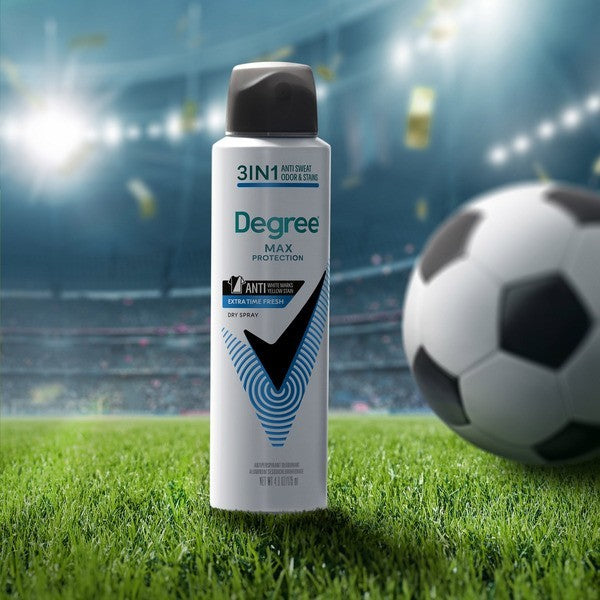 Men's 3-in-1 Antiperspirant Deodorant Spray - Max Protection, 4 Pack