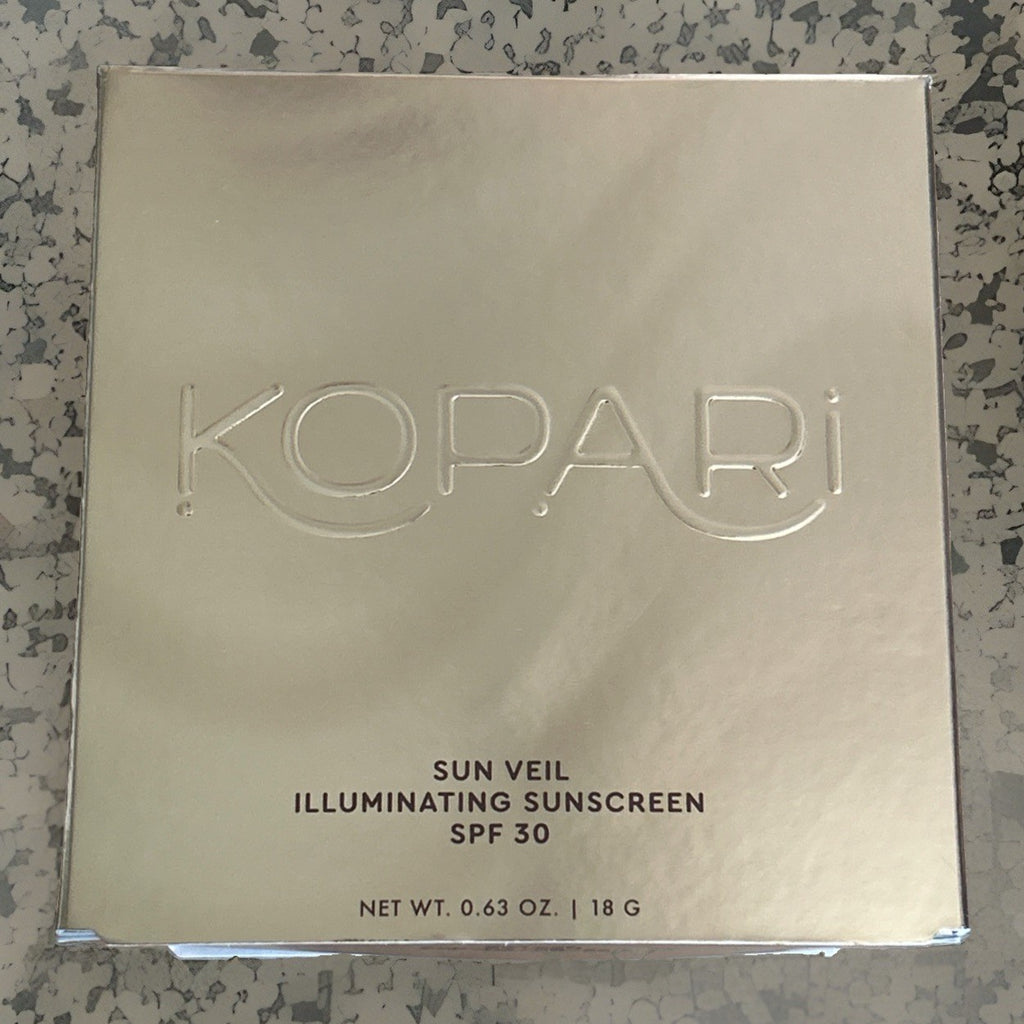 Sun Veil SPF 30 Illuminating Sunscreen by Kopari - Broad Spectrum, Exp 2028
