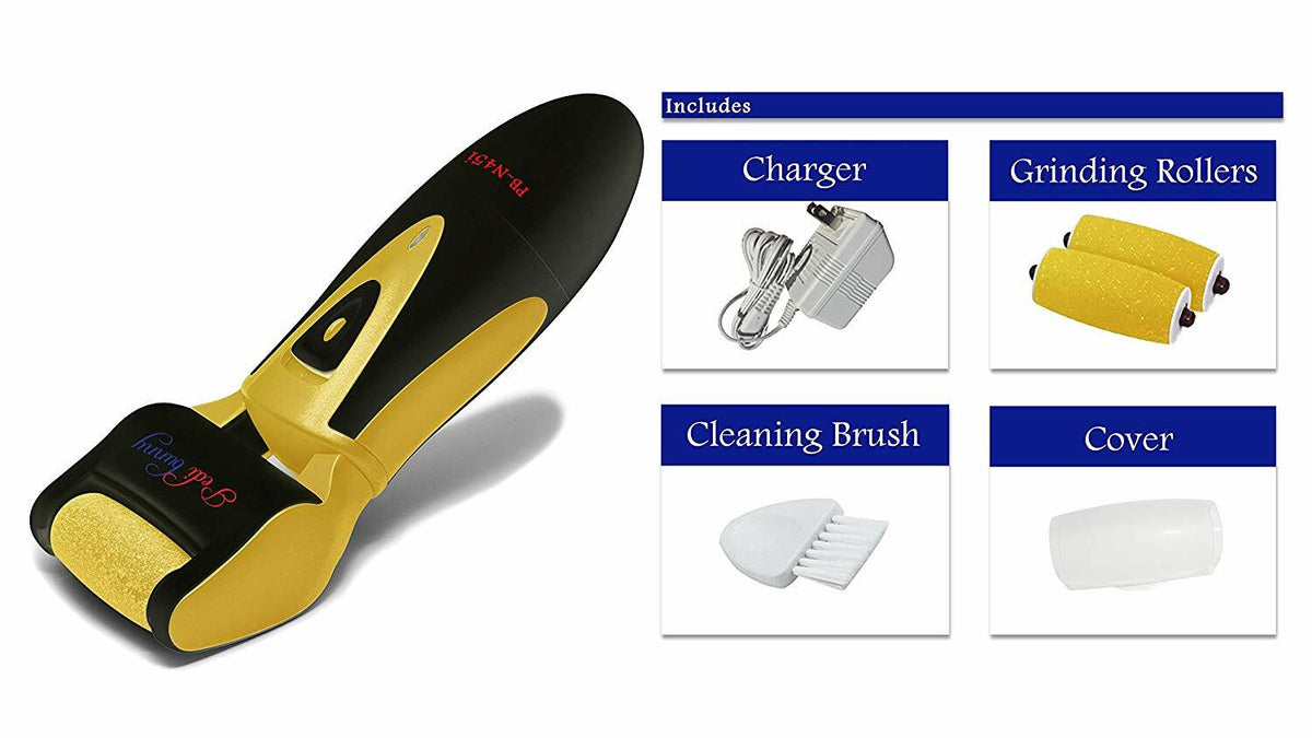 Rechargeable Electric Callus Remover Foot File for Men Women - Pedicure Spa Tool