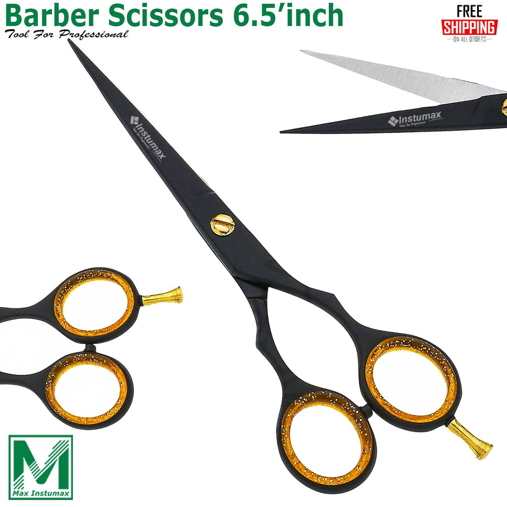 Professional Barber Hair Cutting Scissors for Salons & Stylists