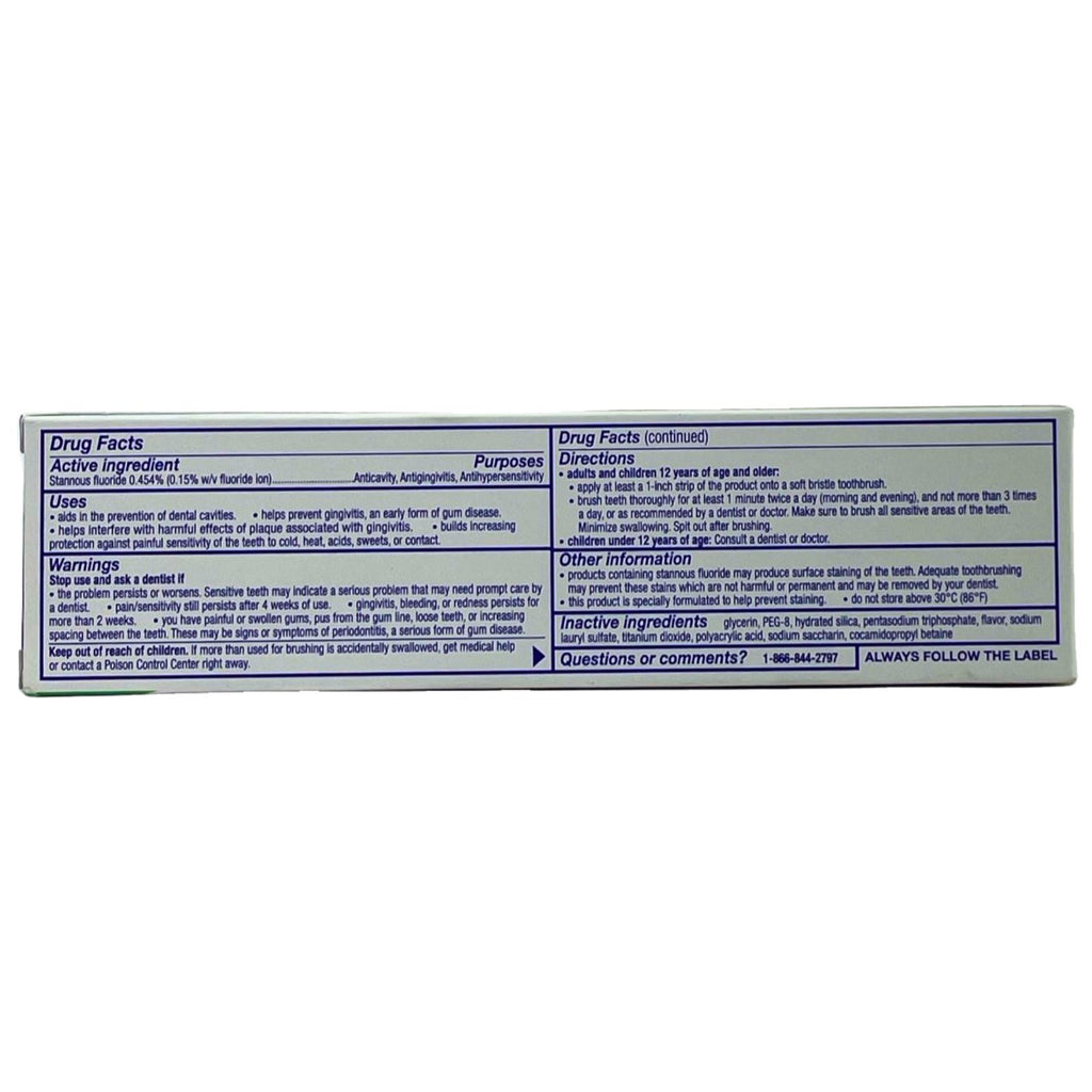 Sensodyne Complete Protection Mint Toothpaste for Sensitive Teeth - 3.4 oz, 5 Pack
