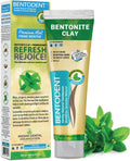 Organic Calcium Bentonite Clay Toothpaste Remineralizing Fluoride-Free Natural Oral Care
