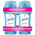 Women’s Powder Fresh Antiperspirant Deodorant Twin Pack - 24 Hour Protection