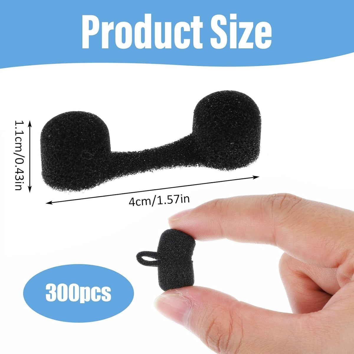 Disposable Nose Dust Filters - 100 Pack, Skin-Friendly Nose Plugs for Dust & Odor Protection