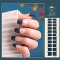 Full Size Nail Wraps & Stickers Set for Manicure Art Self-Adhesive 3D Decor