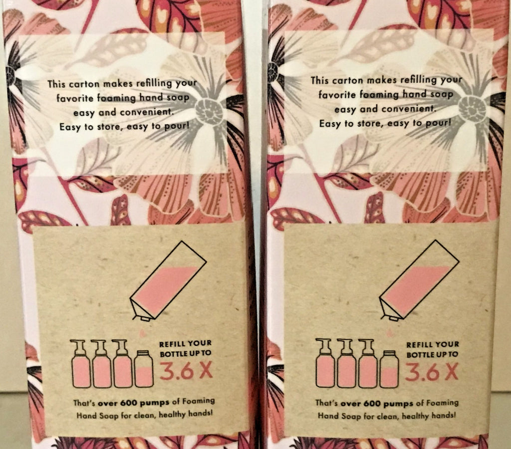 Pink Pineapple Sunrise Foam Hand Soap Refill Cartons - 32 oz, 2 Pack
