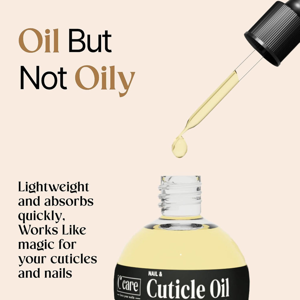 Sweet Almond Cuticle Oil for Nails - 2.5 Oz Overnight Nail Repair & Moisturizer