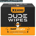 8 Pack of 48 Count Flushable XL Wipes with Pumpkin Spice Scent