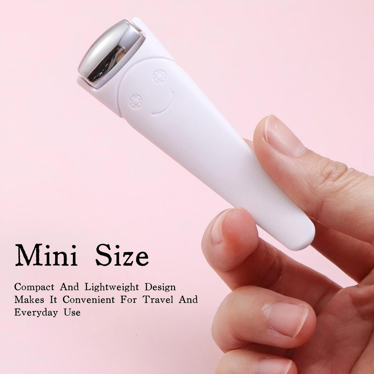 Mini Ice Roller for Face and Eyes - Cooling Massager and Skin Care Tool