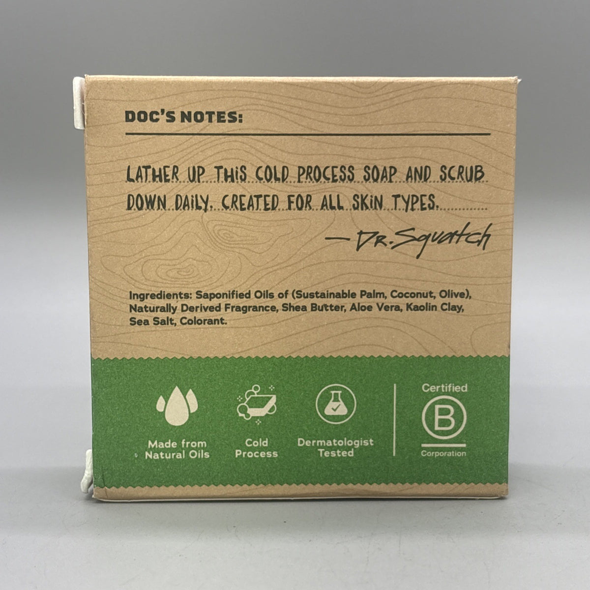Men's Natural Bar Soap with Aloe - Cool Fresh Scent 5 oz