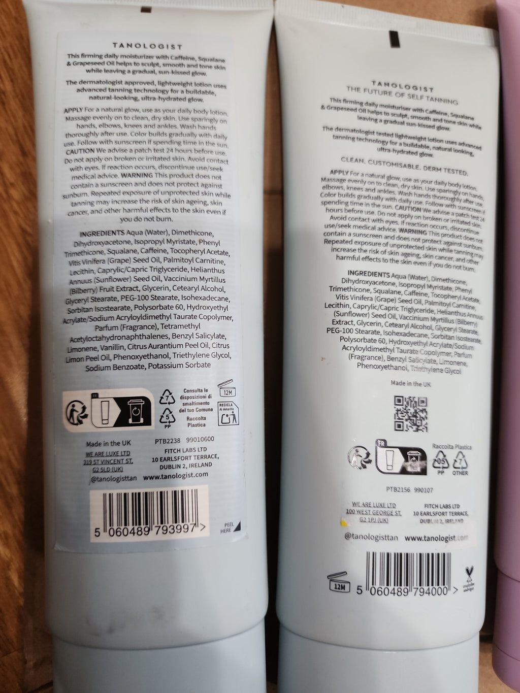 4 Pack Hydrating Gradual Self Tanner Lotions - Tanologist Daily Glow 250ml