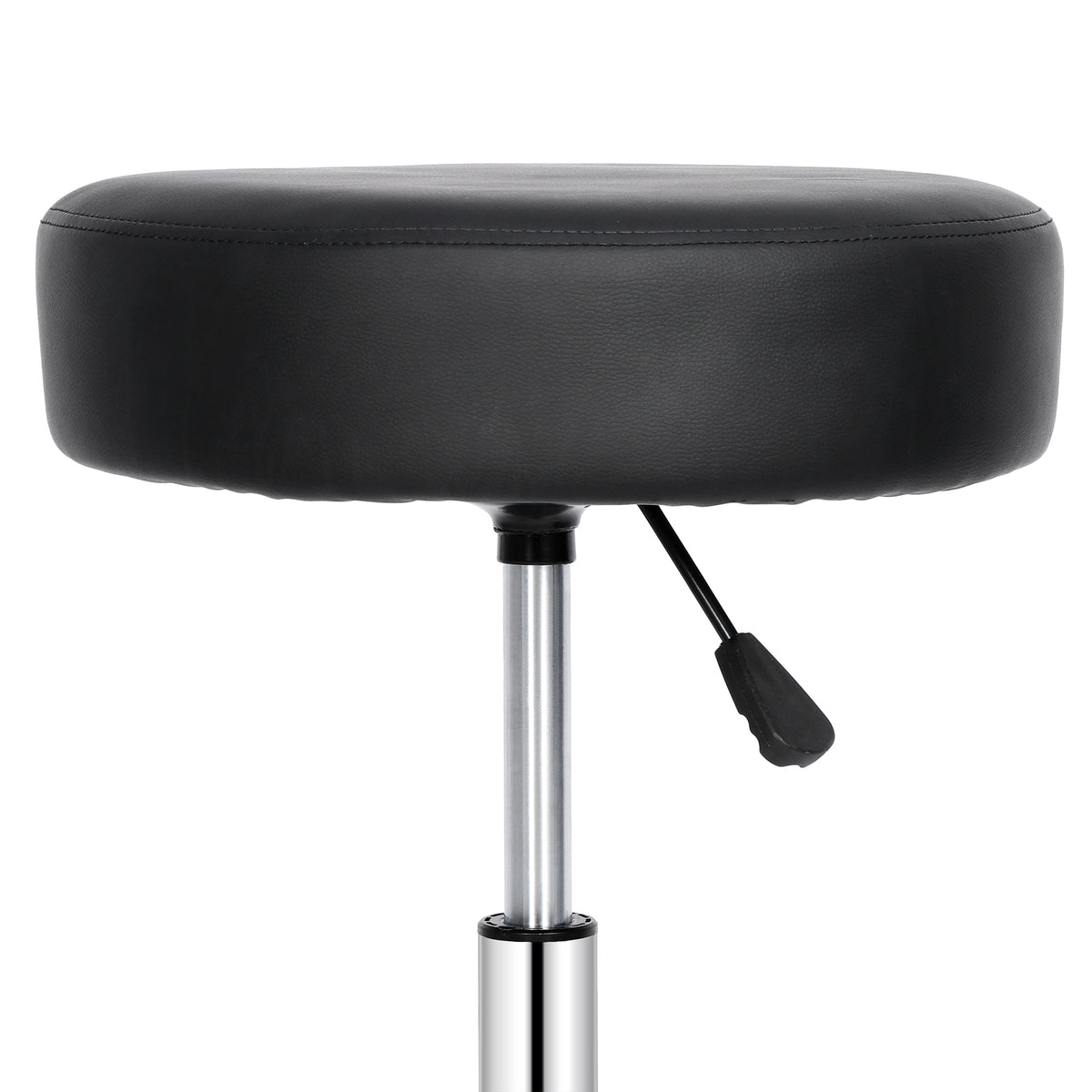 Adjustable Rolling Stool with Wheels for Office Desk & Home Use