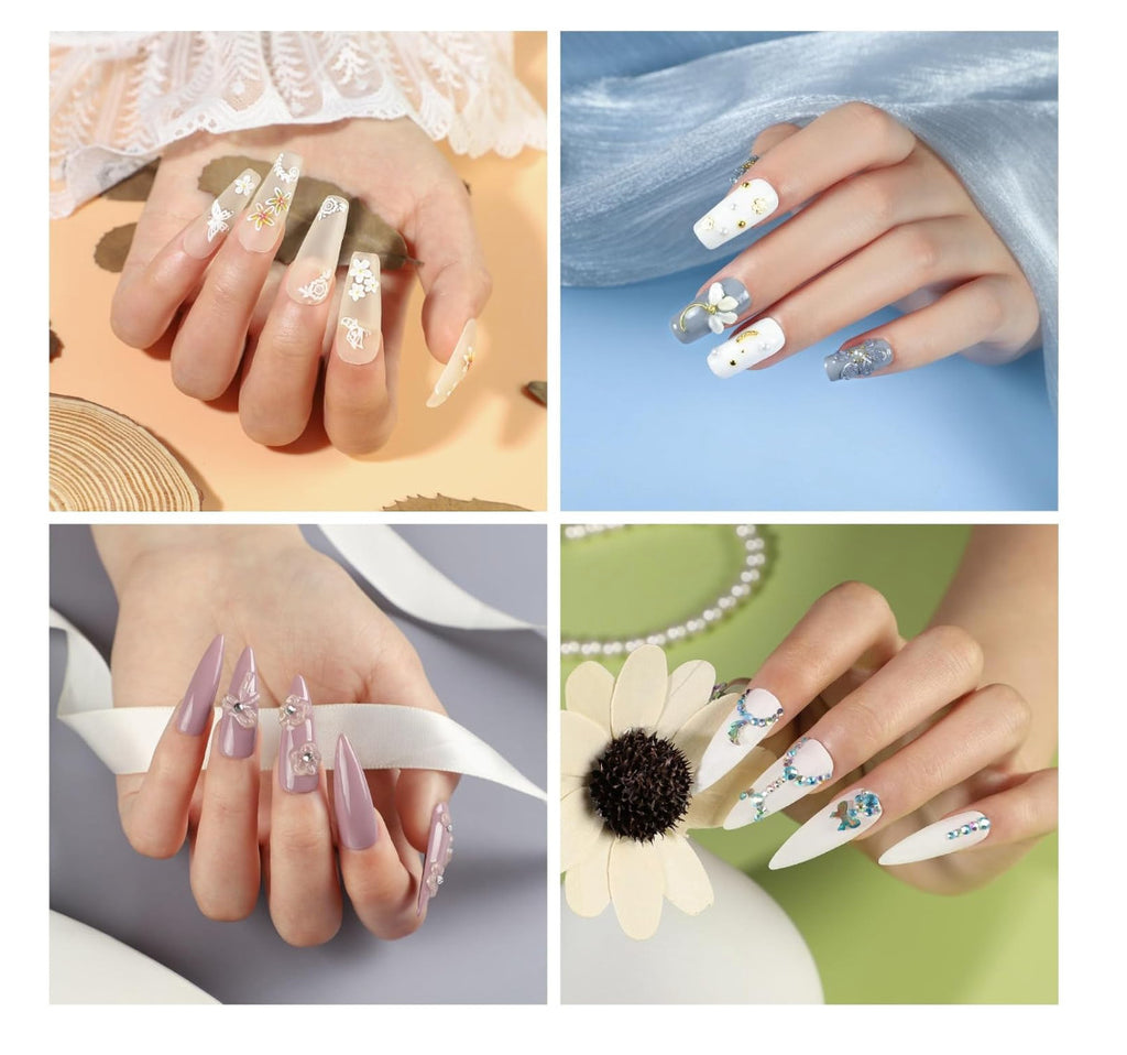 Acrylic Nail Kit for Beginners - Complete Professional Nail Set with Tips & Tools